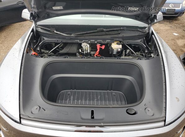 7SAYGDEE0TA464597 2026 TESLA MODEL Gray Սալոնի հետևի տեսք