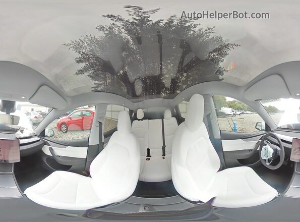 7SAYGDEE1TA461241 2026 TESLA MODEL White 360 interior view