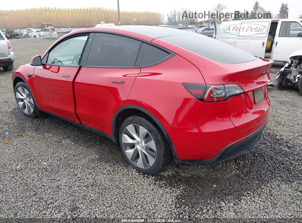 7SAYGDEE3NF461831 2022 TESLA MODEL Y Red Tył lewy