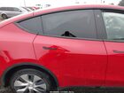 2022 Tesla Model Y Long Range Dual Motor All-wheel Drive Red vin: 7SAYGDEE3NF461831