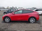 2022 Tesla Model Y Long Range Dual Motor All-wheel Drive Red vin: 7SAYGDEE3NF461831