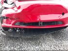 2022 Tesla Model Y Long Range Dual Motor All-wheel Drive Red vin: 7SAYGDEE3NF461831