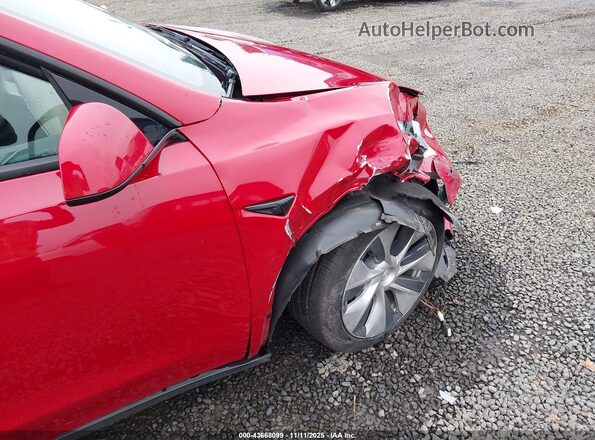 7SAYGDEE3NF461831 2022 TESLA MODEL Y Red 