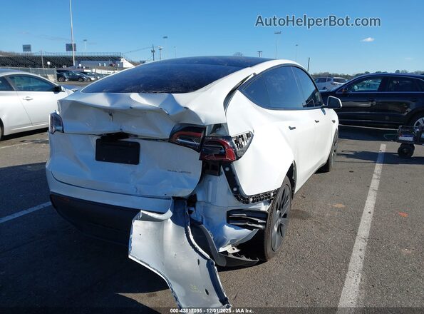 7SAYGDEE3SF223490 2025 TESLA MODEL Y White Հետևի աջ