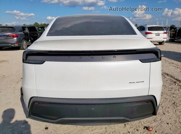 7SAYGDEE5TA406677 2026 TESLA MODEL White Widok z tyłu