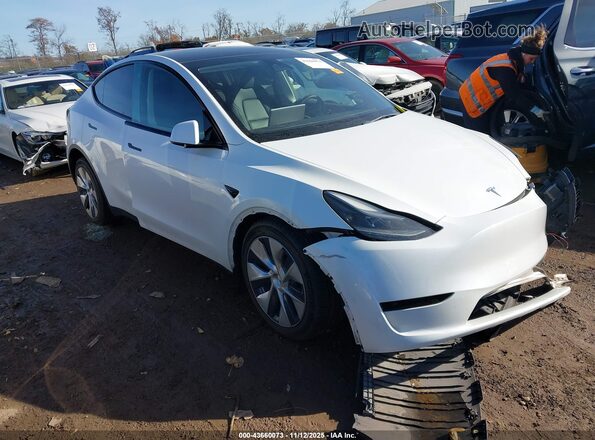 7SAYGDEE6PF683699 2023 TESLA MODEL Y White Delantero derecho