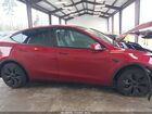 2025 Tesla Model Y Long Range Dual Motor All-wheel Drive Red vin: 7SAYGDEE6SF237450
