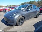 2022 Tesla Model Y Long Range Dual Motor All-wheel Drive Gray vin: 7SAYGDEE8NF311908