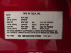 2022 Tesla Model Y Long Range Dual Motor All-wheel Drive Red vin: 7SAYGDEE8NF479998