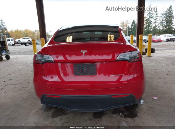 7SAYGDEE8NF479998 2022 TESLA MODEL Y Red 