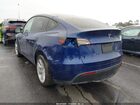 2022 Tesla Model Y Long Range Dual Motor All-wheel Drive Blue vin: 7SAYGDEE8NF504463