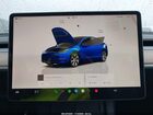 2022 Tesla Model Y Long Range Dual Motor All-wheel Drive Blue vin: 7SAYGDEE8NF504463