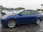 2022 Tesla Model Y Long Range Dual Motor All-wheel Drive Blue vin: 7SAYGDEE8NF504463