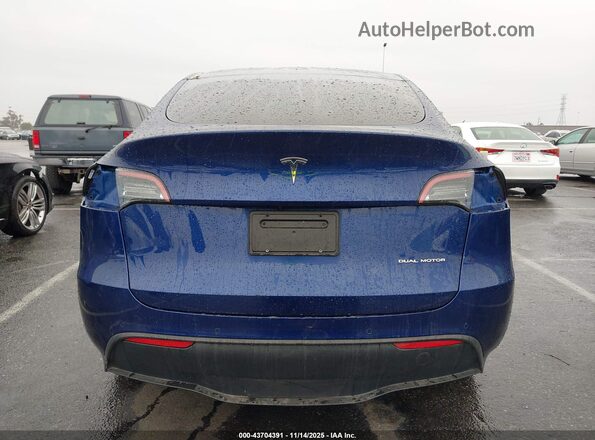 7SAYGDEE8NF504463 2022 TESLA MODEL Y Blue 