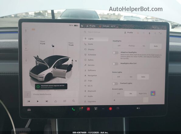 7SAYGDEE8TF409950 2026 TESLA MODEL Y White 