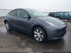 2022 Tesla Model Y Long Range Dual Motor All-wheel Drive Gray vin: 7SAYGDEE9NF509753