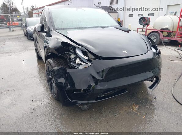 7SAYGDEE9SA355439 2025 TESLA MODEL Y Black Դիմացի տեսք