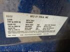 2022 Tesla Model Y Long Range Dual Motor All-wheel Drive Blue vin: 7SAYGDEEXNF393379