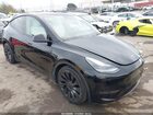 2022 Tesla Model Y Performance Dual Motor All-wheel Drive Black vin: 7SAYGDEF1NF404536