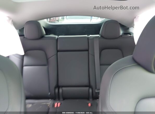 7SAYGDEF1SA336487 2025 TESLA MODEL Y Gray VIN կոդի պիտակի տեսք