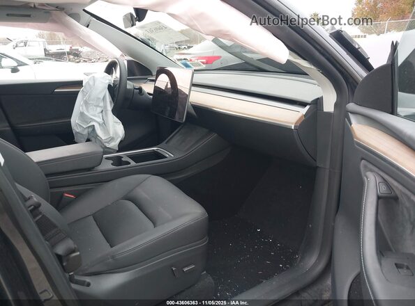 7SAYGDEF1SA336487 2025 TESLA MODEL Y Gray Սալոնի դիմացի տեսք