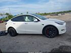 2022 Tesla Model Y Performance Dual Motor All-wheel Drive White vin: 7SAYGDEF5NF323622