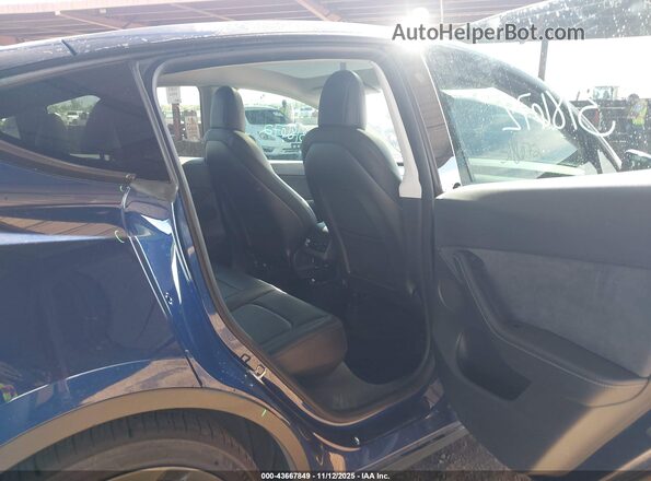 7SAYGDEF6NF318672 2022 TESLA MODEL Y Синий Вид наклейки с VIN-кодом