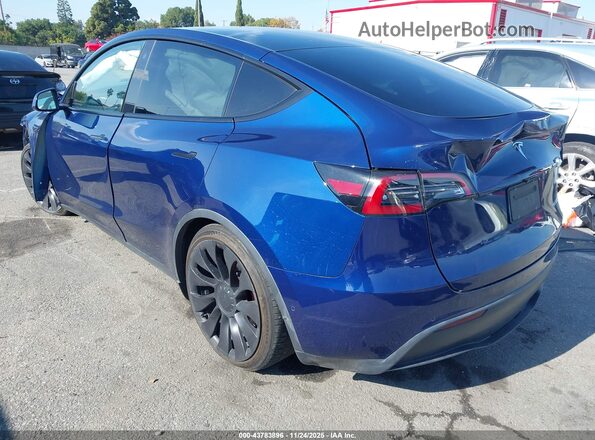 7SAYGDEF7NF401057 2022 TESLA MODEL Y Blue უკანა მარცხენა