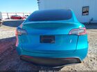 2022 Tesla Model Y Performance Dual Motor All-wheel Drive Blue vin: 7SAYGDEF7NF554716