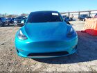 2022 Tesla Model Y Performance Dual Motor All-wheel Drive Blue vin: 7SAYGDEF7NF554716