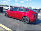 2025 Tesla Model Y Performance Dual Motor All-wheel Drive Красный vin: 7SAYGDEF7SA349289