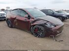 2024 Tesla Model Y Performance Dual Motor All-wheel Drive Brown vin: 7SAYGDEF9RA265727