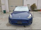 2022 Tesla Model Y Performance Dual Motor All-wheel Drive Синий vin: 7SAYGDEFXNF375957