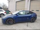 2022 Tesla Model Y Performance Dual Motor All-wheel Drive Синий vin: 7SAYGDEFXNF375957