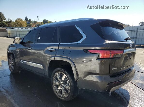 7SVAAABA1PX009052 2023 TOYOTA SEQUOIA Gray Tył lewy