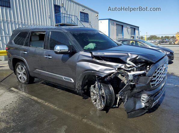 7SVAAABA1PX009052 2023 TOYOTA SEQUOIA Gray Przód prawy