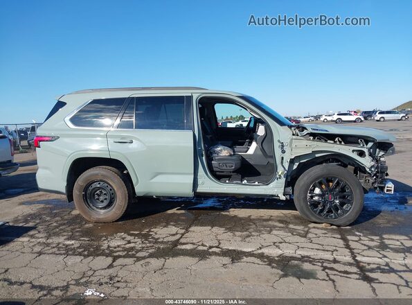 7SVAAABA2PX006645 2023 TOYOTA SEQUOIA Синий Панорамный вид салона 360°