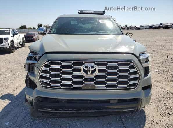 7SVAAABA4SX063521 2025 TOYOTA SEQUOIA Green Widok z przodu
