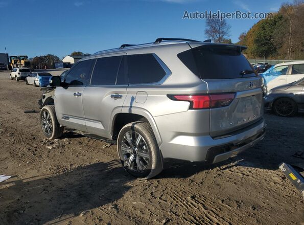 7SVAAABA9PX018145 2023 TOYOTA SEQUOIA Silver Trasero izquierdo