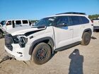 2025 Toyota Sequoia Sr5 White vin: 7SVAAABAXSX052832