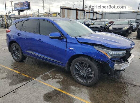 5J8TC2H61PL002617 2023 ACURA RDX Blue Widok z przodu