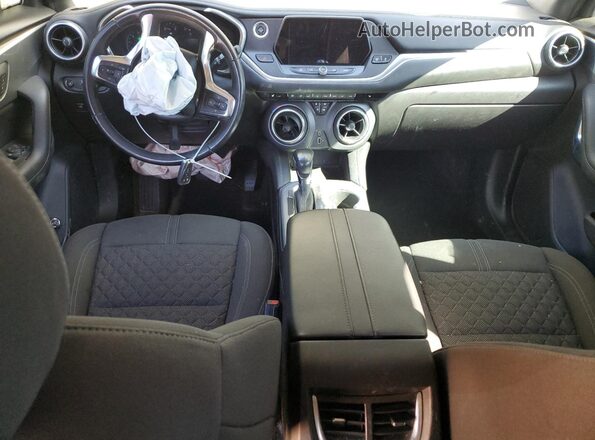 3GNKBBRA0KS666482 2019 CHEVROLET BLAZER Серый Вид щитка приборов