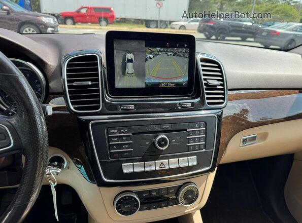 4JGDA5HB2JA998354 2018 MERCEDES-BENZ GLE Белый Вид задней части салона