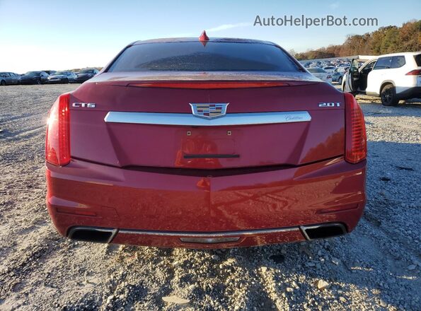 1G6AP5SX4G0196156 2016 CADILLAC CTS Красный Вид салона спереди