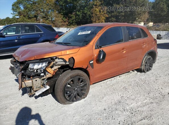 JA4ARUAUXSU006512 2025 MITSUBISHI OUTLANDER Оранжевый Задняя левая четверть