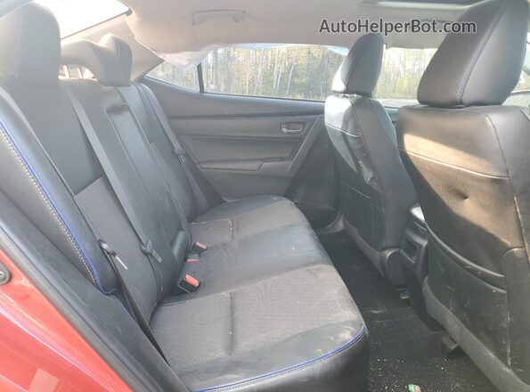 2T1BURHE5KC173460 2019 TOYOTA LL Красный Вид задних сидений
