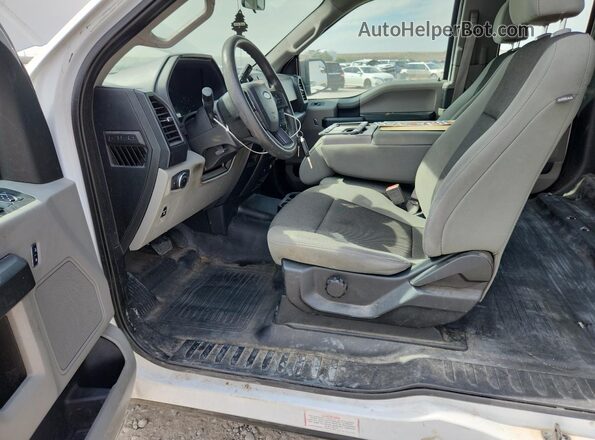 1FTEX1EB1KKC53675 2019 FORD F150 White Առջևի վահանակի տեսք