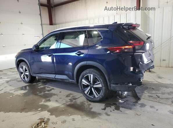 5N1BT3CB5TC691460 2026 NISSAN ROGUE Синий Задняя левая четверть