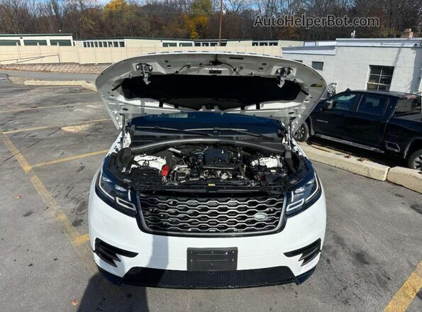 SALYL2EX2KA778964 2019 LAND ROVER RANGE ROVER White Widok wnętrza z przodu
