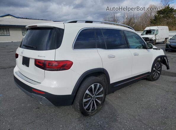 W1N4M4HB3NW255919 2022 MERCEDES-BENZ GLB-CLASS Белый Передняя правая четверть